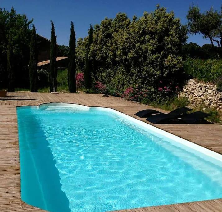 Villa Mas Des Bergines, Au Milieu Des Vignes à Vacqueyras Extérieur photo